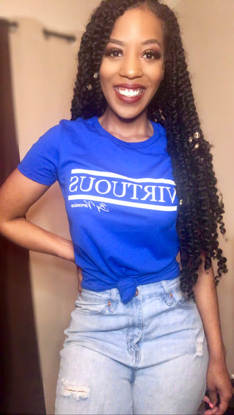Virtuous tee (royal blue)